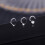 18K Plated Nose Studs Corkscrew Style 3 Pcs 2