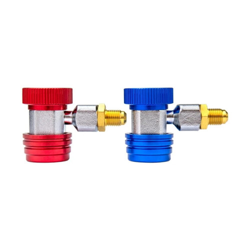 R134a HVAC manual coupler adapter 1/4 inch 2