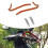 Motorcycle High Part Replacement Pair Orange 8