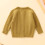 Children's Knit Cardigan Button Front Brown 80 7