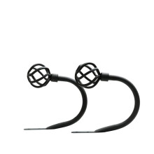 1set/2pcs Curtain Hook, Wall Hook, Simple U-Shaped Decorative , Commonly Used in Home,Simple and Elegant