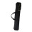 Bamboo Flute Carrier Bag with Zipper Black 2