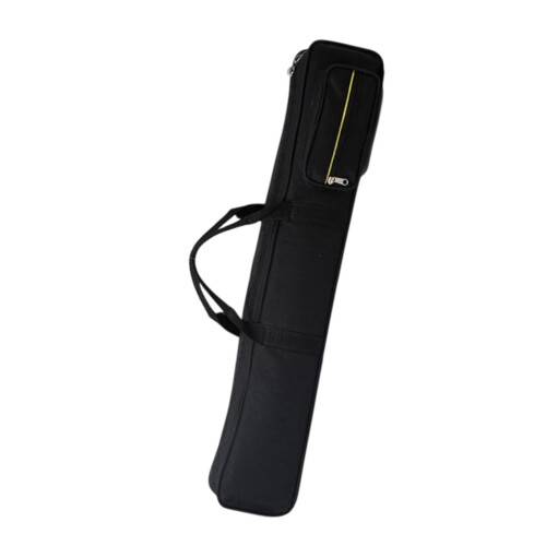 Bamboo Flute Carrier Bag with Zipper Black 2