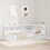 VidaXL vidaXL Storage Headboard with Shelf White 75 cm Engineered Wood 1