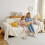 Pet Sofa Cover Beige 71 x 134 Inch 6