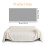 Pet Sofa Cover Beige 71 x 134 Inch 8