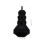 Aluminum Adjustable Lanyard Crash Slider Black 2