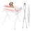 2-in-1 Dog Bathtub Foldable Portable Grey 5