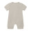 Baby Romper Solid Color Zipper Jumpsuit Summer One-Piece 4