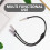 Headphone Splitter Cable Audio Jack Adapter 2-in-1 3