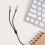 Headphone Splitter Cable Audio Jack Adapter 2-in-1 8