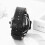 Men's Leather Quartz Watch Multi-Time Zone Large Dial PU 5