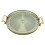Στρογγυλός δίσκος τσαγιού από ρατάν πράσινος 26,2x26,2x2,0 εκ. 4