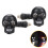 Skull LED Turn Signals DOT Approved Amber White 2-Pack 7