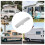 RV Sewer Valve Handle Replacement Aluminum Alloy 2 pcs 3