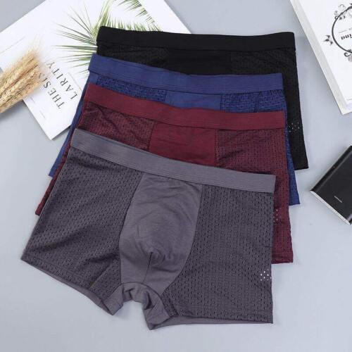 Boxhero bamboo fiber boxer shorts grey XL 1