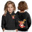 Boys Printed Hooded Sweatshirt Zipper Front Pocket 2