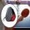 Pong Paddle Case Black Hard Shell Protection for 2 7