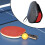 Pong Paddle Case Black Hard Shell Protection for 2 8