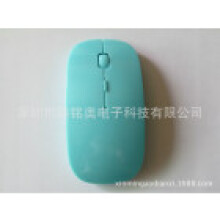 (blue,One size)Mouse sem fio óptico USB ultrafino 24g computador laptop mouse desktop