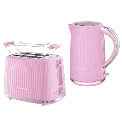 Raspberry Kettle & Toaster Set, Electric, Compact 1