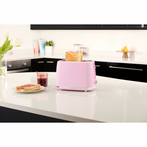 Raspberry Kettle & Toaster Set, Electric, Compact 2