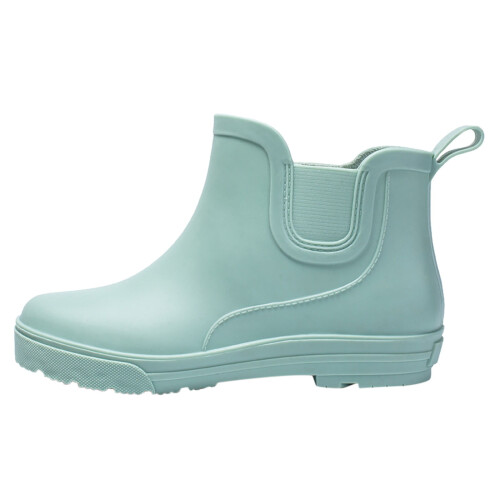 Women's Waterproof Rubber Rain Boots with Cotton Lining 1