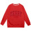 Boys Letter Print Crewneck Sweatshirt Soft Long Sleeve Fall 4