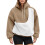 Oversized Fleece Hoodie with Front Sling Pocket 6