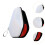 Table Tennis Paddle Case Hard Shell for 2 Paddles White 6