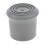 Trekking Pole Rubber Tip End 4 pcs 22mm gray 8