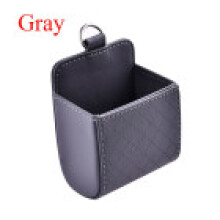 (Grey)Organizador de bolso universal para carro caixa de armazenamento automático bolsa suporte de carga de telefone
