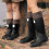 Rain Boots for Kids Outdoor Hiking Camping 6-6.5 Years 4