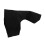 Black bowling finger grip protector glove size 8