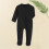 Boys Bodysuit Winter Long Sleeve Zip-Up Warm Solid Onesie 2