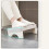 Heavy Duty Plastic Step Stool for Kitchen, Bathroom, Makeup - Versatile Step Stool for Easy Access to Counters 5