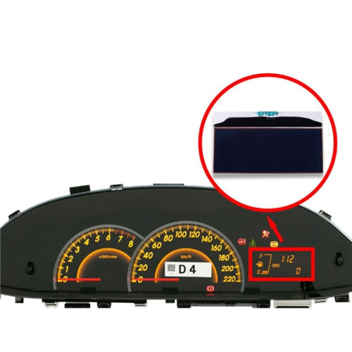 LCD Display Screen for  Yaris 2008-2011 Speedometer Gauge Repair Instrument Pixel Replacement 2