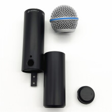 Replacement Housing Set for Shure BETA 58A Wireless Microphone Tube Body and Grille