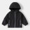Boys Windbreaker Jacket Lightweight Hooded Zipper Solid 2