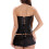 Women's Plus Size Lace-Up Corset Top 4