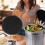 Activated Carbon Filter for Round Compost Bins, 16 cm in Diameter, 12 Replacement Filter Cartridges Per Pack, Comes 3