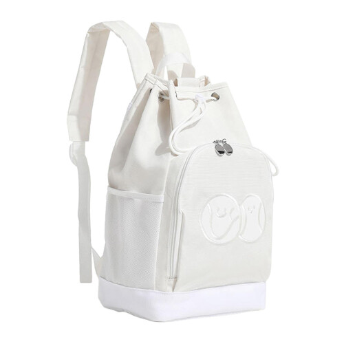 Pickleball Backpack White Portable Tennis Racket Bag 1