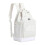 Pickleball backpack white portable racket bag 3