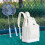 Pickleball Backpack White Portable Tennis Racket Bag 8