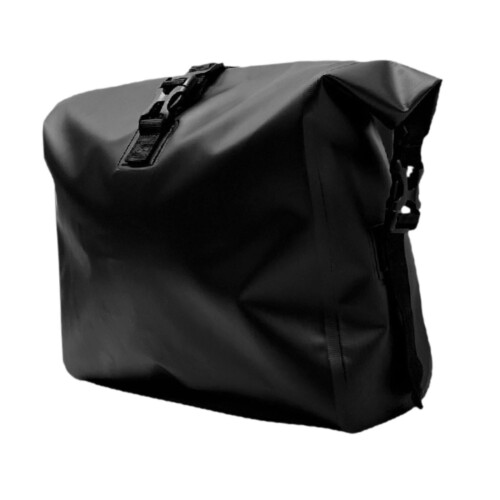 Waterproof Bike Pannier Saddle Bag Black 2