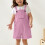 Children's Solid Color Bib Shorts Breathable 6-7 Years 2