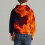 Boys Hooded Sweatshirt Flame 3D Print Long Sleeve Pullover 4