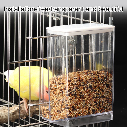 Soumake Bird Feeder with Dustproof Lid 1 Piece 1