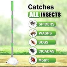1 Stuk Spinnenvanger voor Buitengebruik - voor Tuinspinnen, Krekels en Kleine Insecten - Geen Schade aan Insecten, Eenvoudig Te Bedienen
