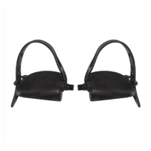 1pair Exercise Bike Pedals With Adjustable Straps For Indoor Workouts Sport